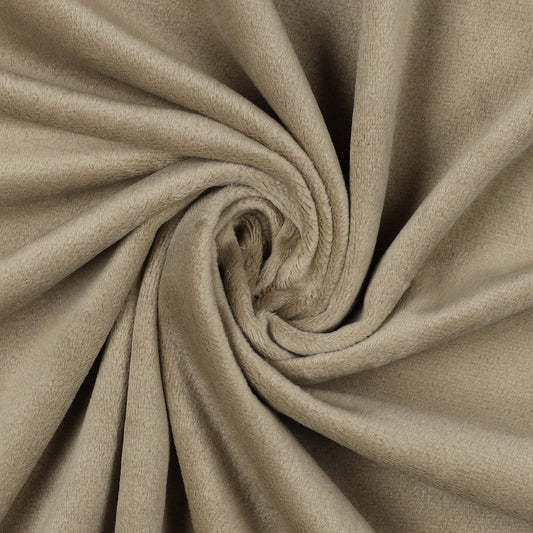 Image de Minky fleece|lisse - sable 260 g/m² – disponible chez Šarlotes audumi