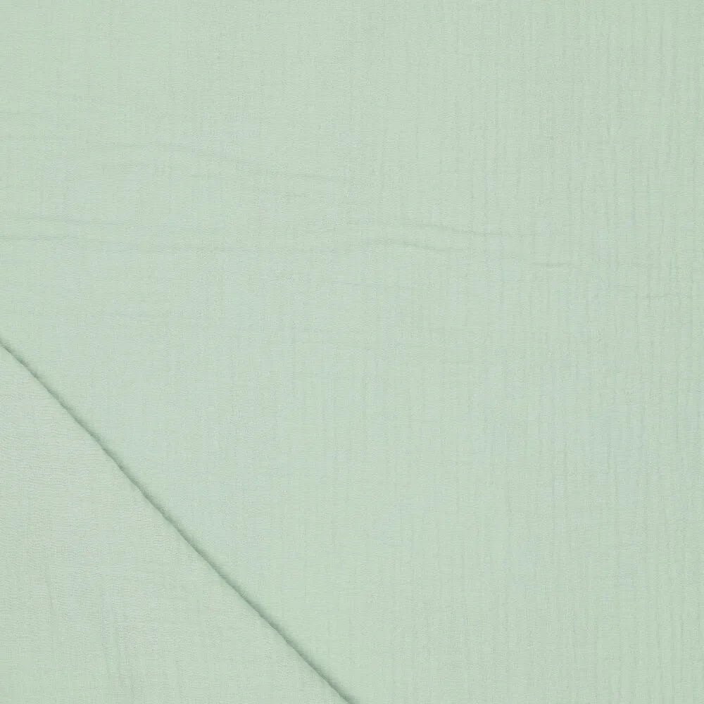 Image of Muslin - mint 125 g/m² – available at Šarlotes audumi