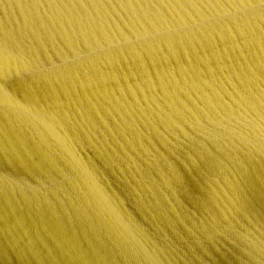 Muslīns - zaļi dzeltens 130 g/m²