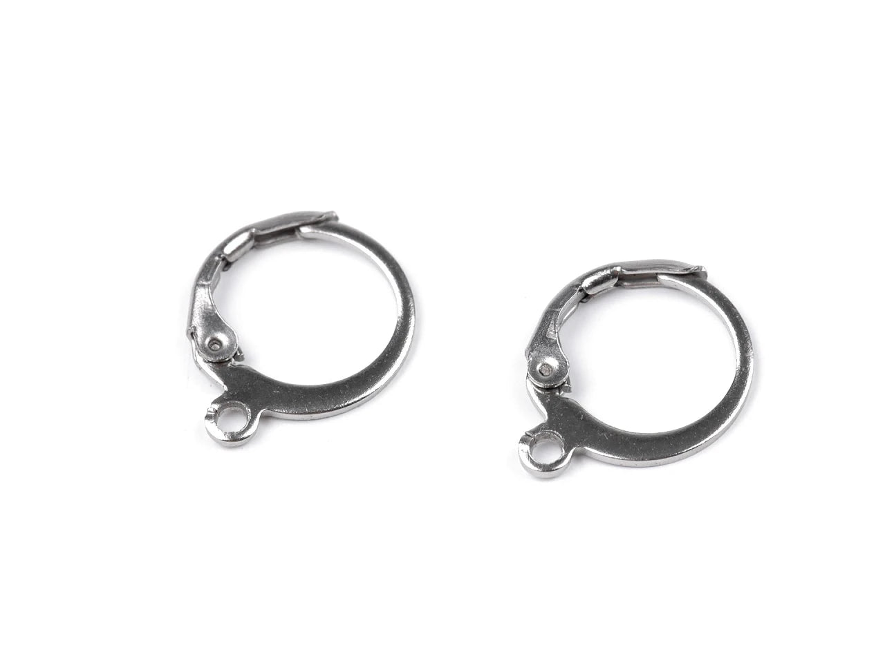 Fermoirs de boucles d’oreilles en acier inoxydable avec anneau (leverback)