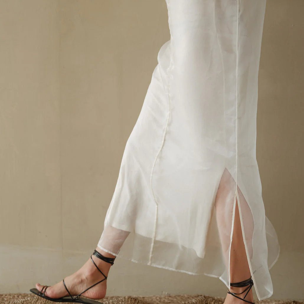 organza - blanc 25 g/m²