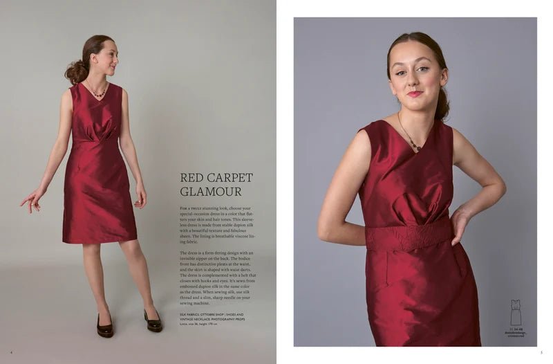 Image du magazine de patrons de vêtements pour femmes OTTOBRE design Woman 6/2023, en anglais – disponible en ligne chez Šarlotes audumi