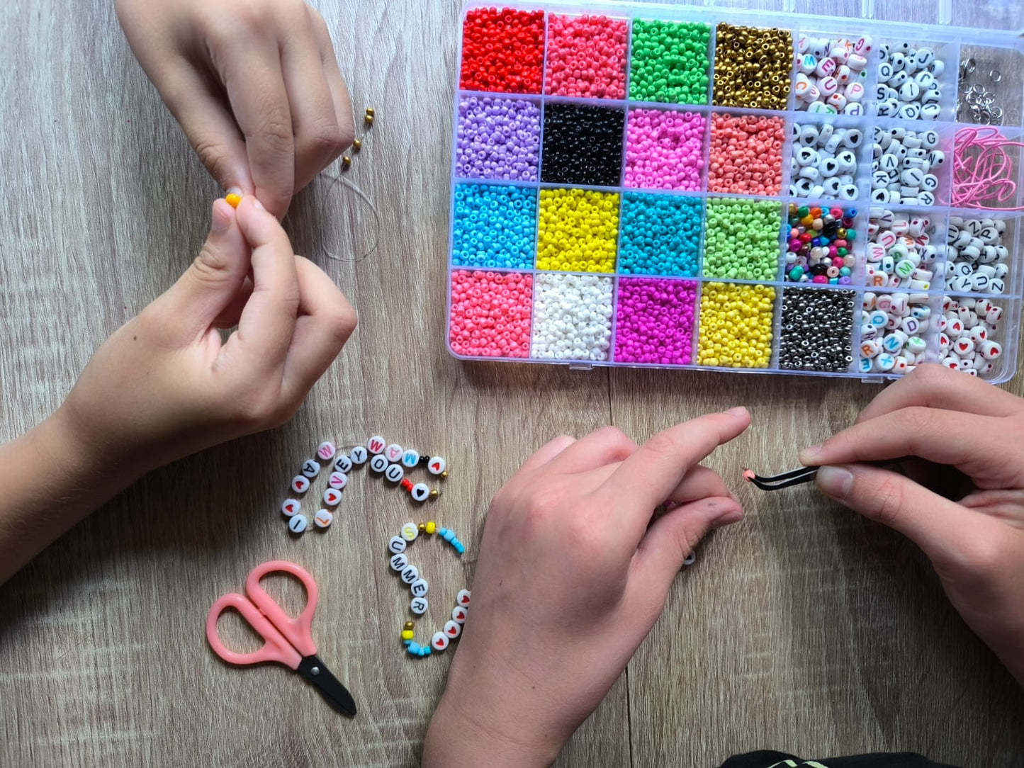 Kit de perles avec outils