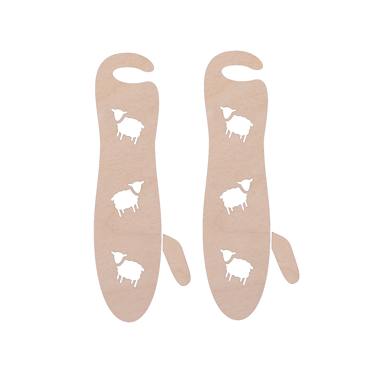 Bloqueur de gants en bois – pour des tricots beaux et réguliers