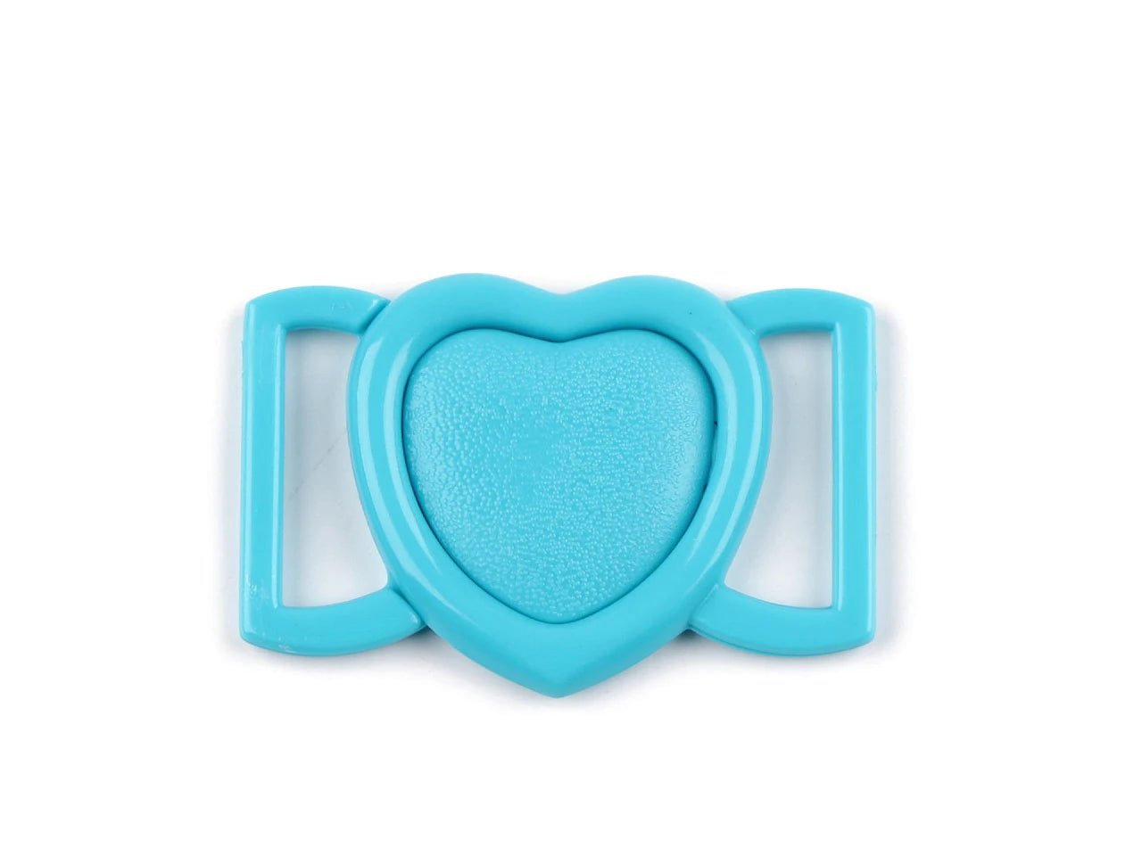 Image avec fermoir en plastique - pince 20 mm - turquoise (lot de 2) – disponible chez Šarlotes audumi