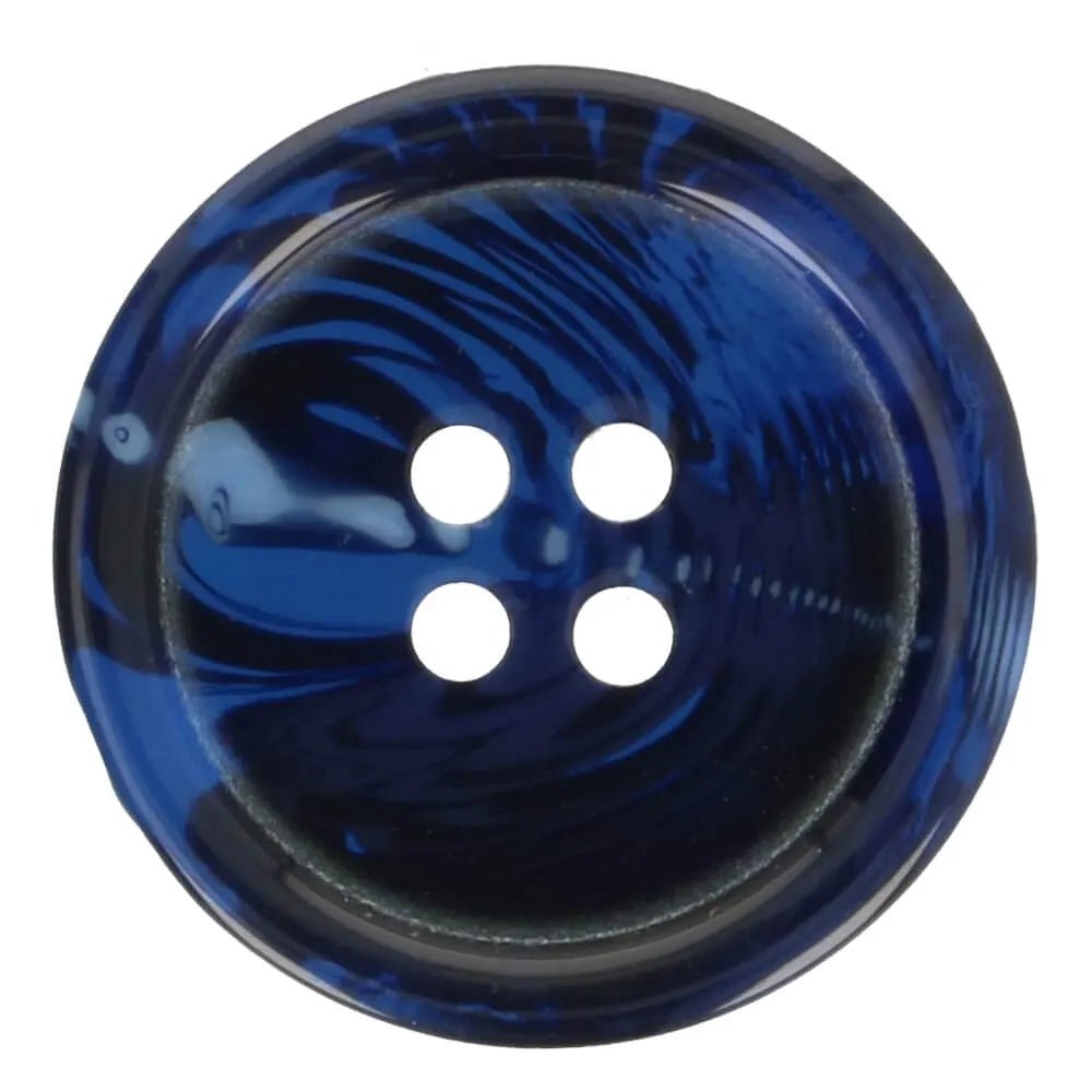 Image de boutons à quatre trous pour veste de costume, bleus – disponibles en ligne chez Šarlotes audumi