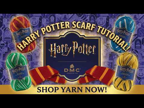Fil DMC Harry Potter Magic 300 g / 410 m – fil auto-rayant aux couleurs des maisons de Poudlard