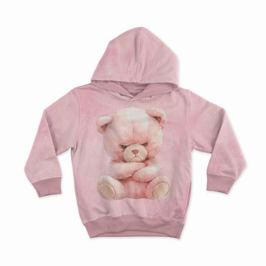 Loop-knit panel - pink pattern 250 g/m²