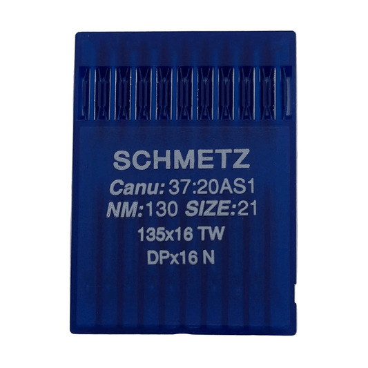 Image with SCHMETZ DPx17 (135x17) S industrial sewing machine needles for leather - 10 pcs. – available at Charlotte's Fabrics