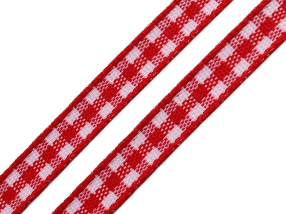 alt
Image with checked decorative ribbon | 6 mm 20 m pack | assorted shades – available at Charlotte's Fabrics