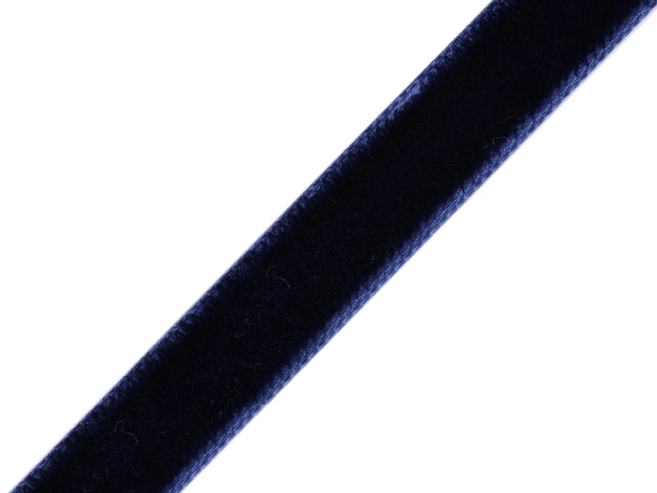 Ruban en velours 9 mm (pack de 3 m) - bleu foncé