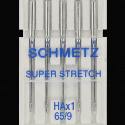 Aiguilles overlock SCHMETZ pour maille HAx1 SP - n°65 (5 pcs) – disponible chez Šarlotes audumi