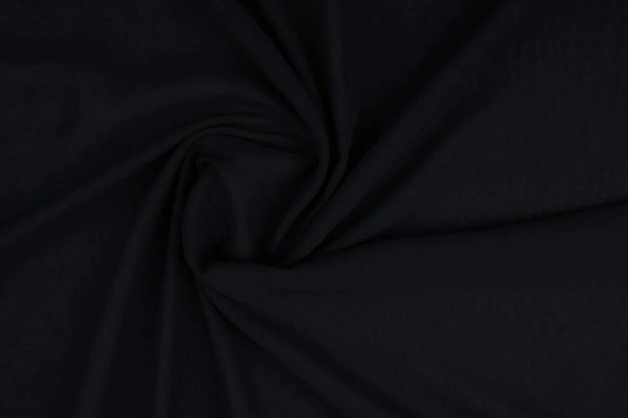 Chiffon - noir| 150 cm | 80 g/m²