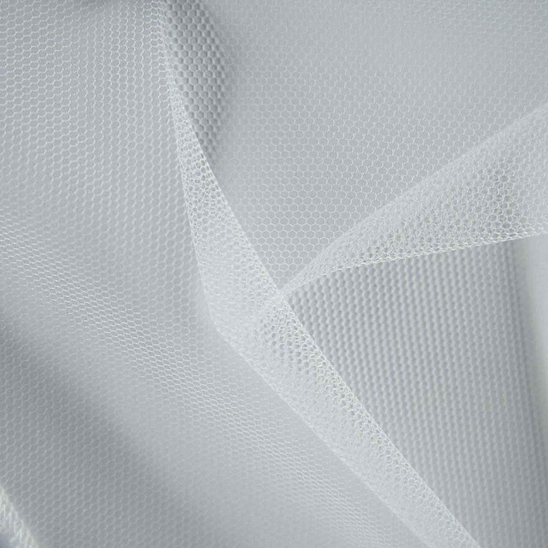 Tulle | rigide - blanc 20 g/m²