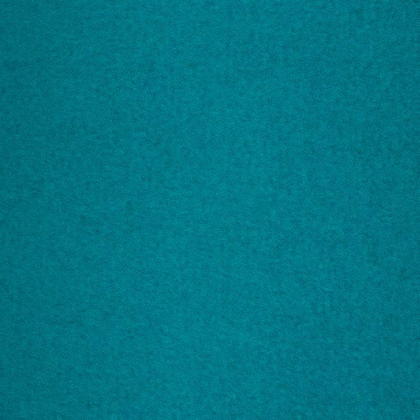 100 % Wollstoff in Teal, 385 g/m²