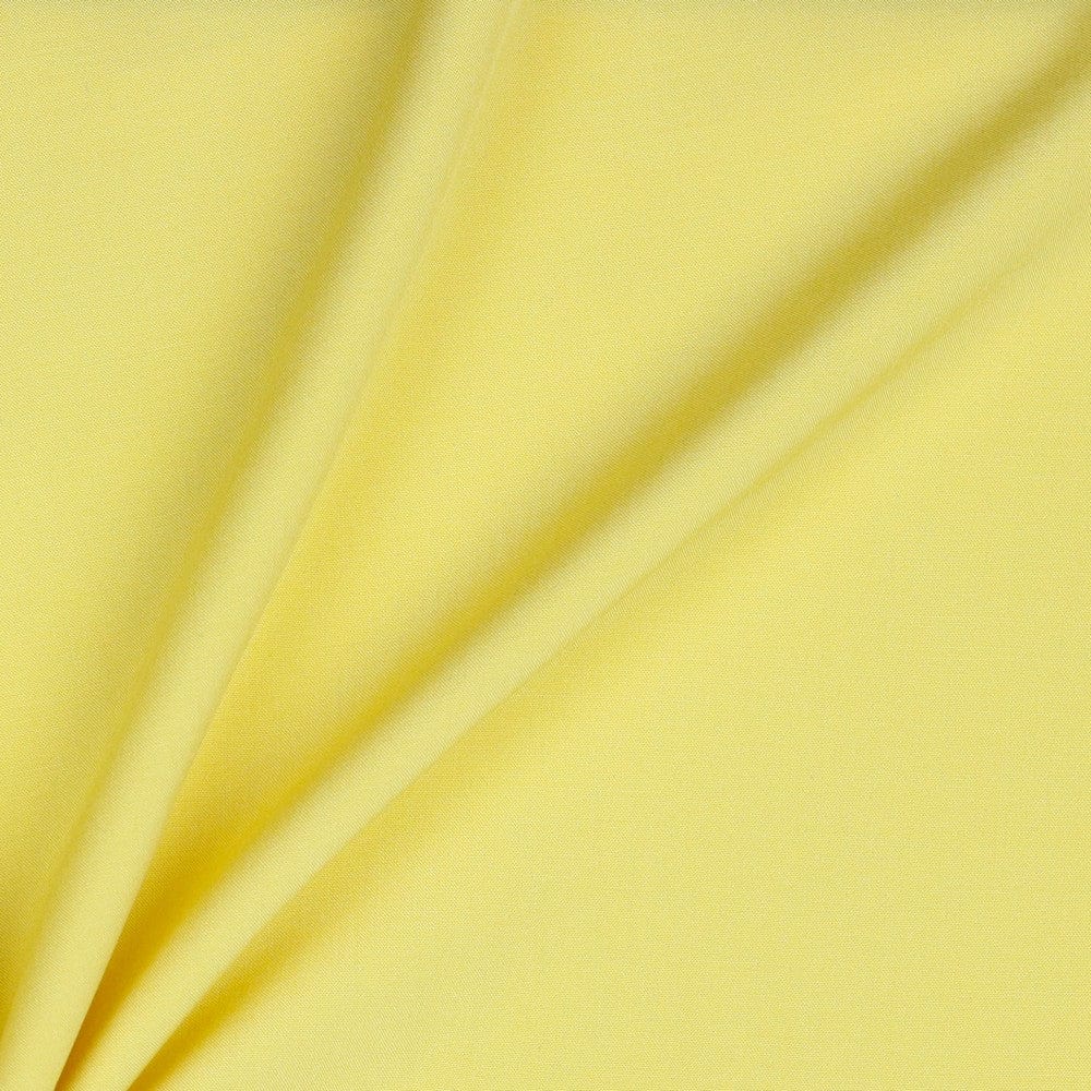 100 % Viskose-Stoff, gelb, 110 g/m²