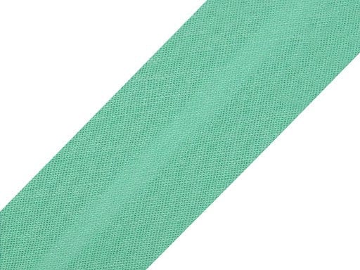 Baumwoll-Schrägband 20 mm, pastellgrün