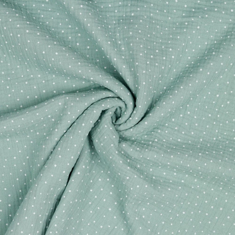 alt
Muslin dots on a dark mint background 125 g/m²