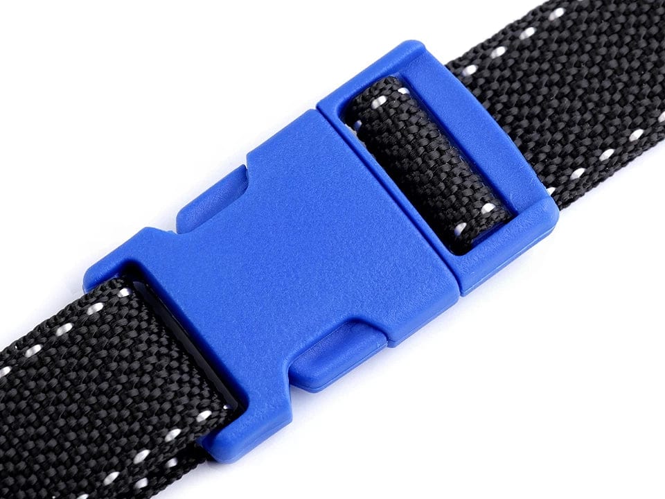 Plastic buckle connector 25 mm-dark green (pack of 5 pcs)