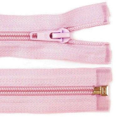 Fermeture éclair ouvrable-rose clair