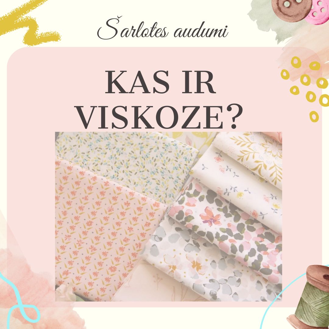 Was ist Viskose? - Šarlotes Stoffe