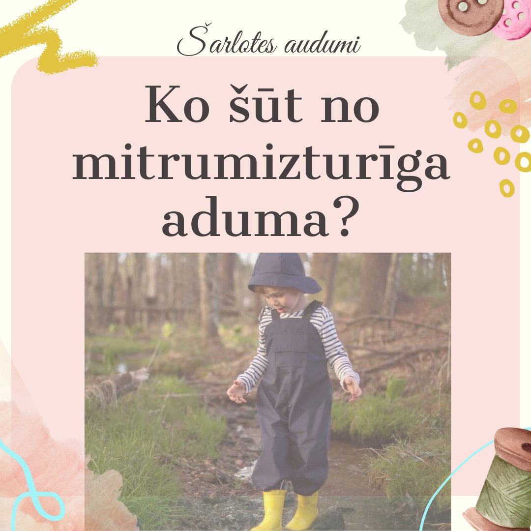 Was lässt sich aus wasserabweisenden Stoffen nähen? - Šarlotes Stoffe