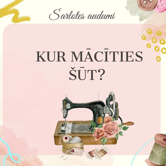 Where to learn to sew? - Charlotte's Fabrics