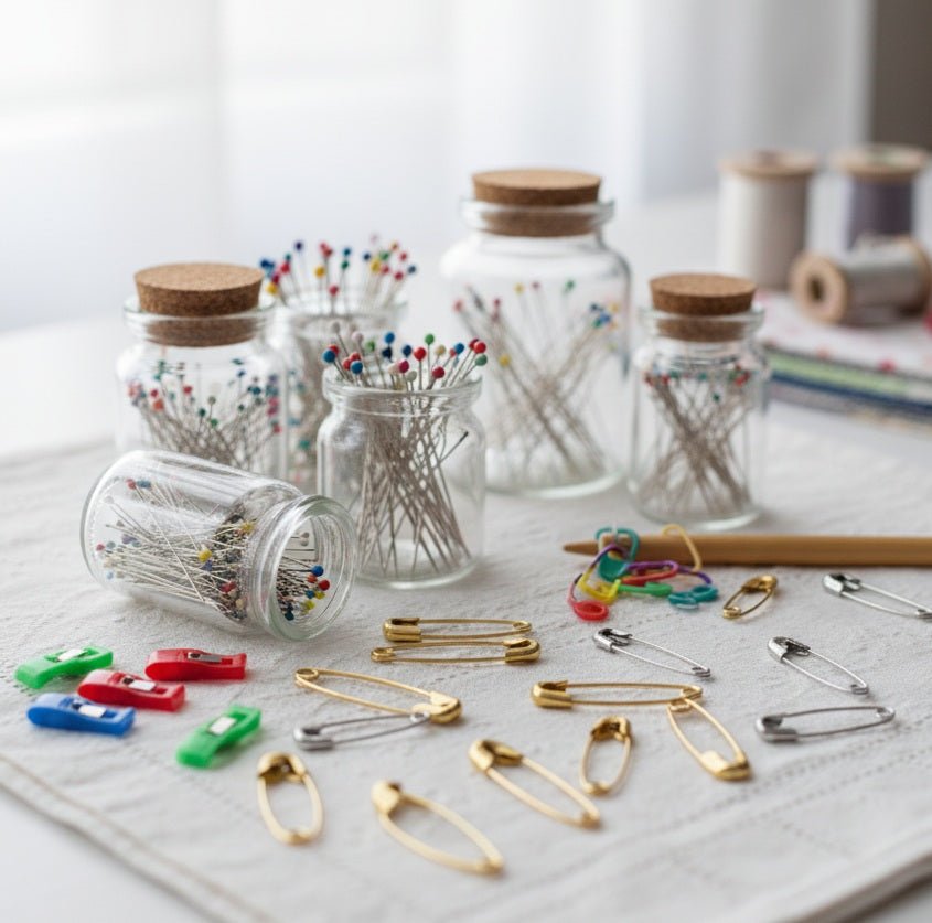 Pins and clips - Charlotte’s Fabrics