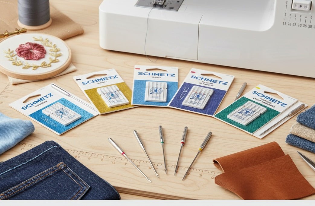 Domestic sewing machine needles - Šarlotes audumi