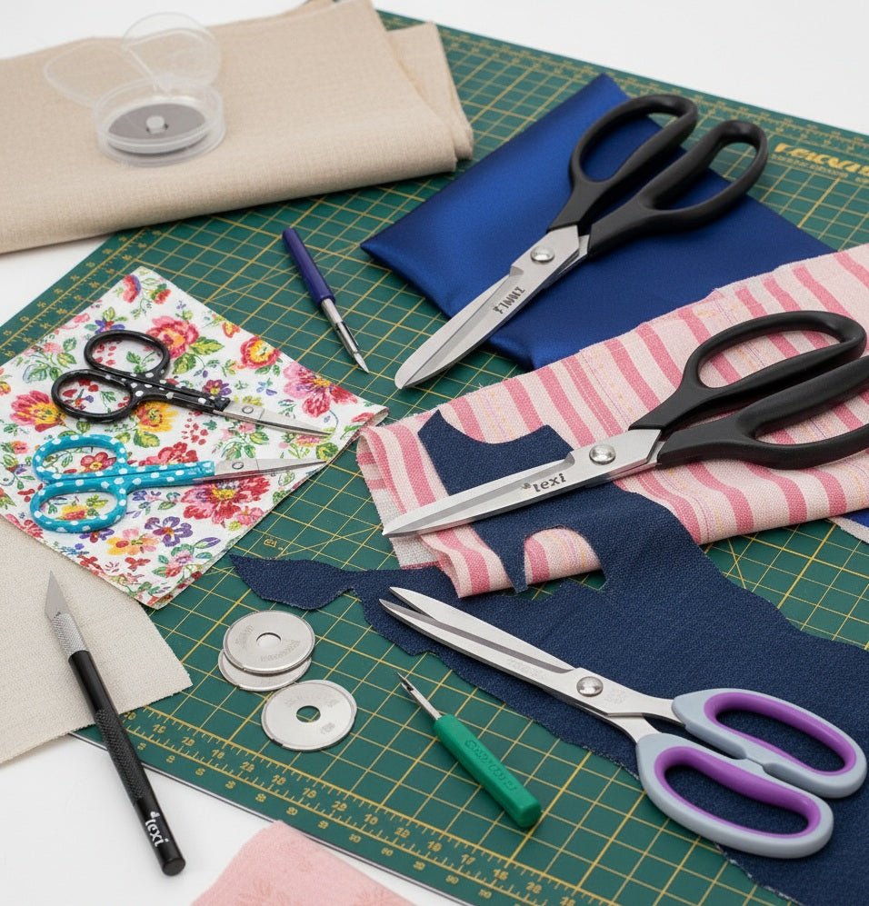 Scissors, knives and seam rippers - Charlotte's Fabrics