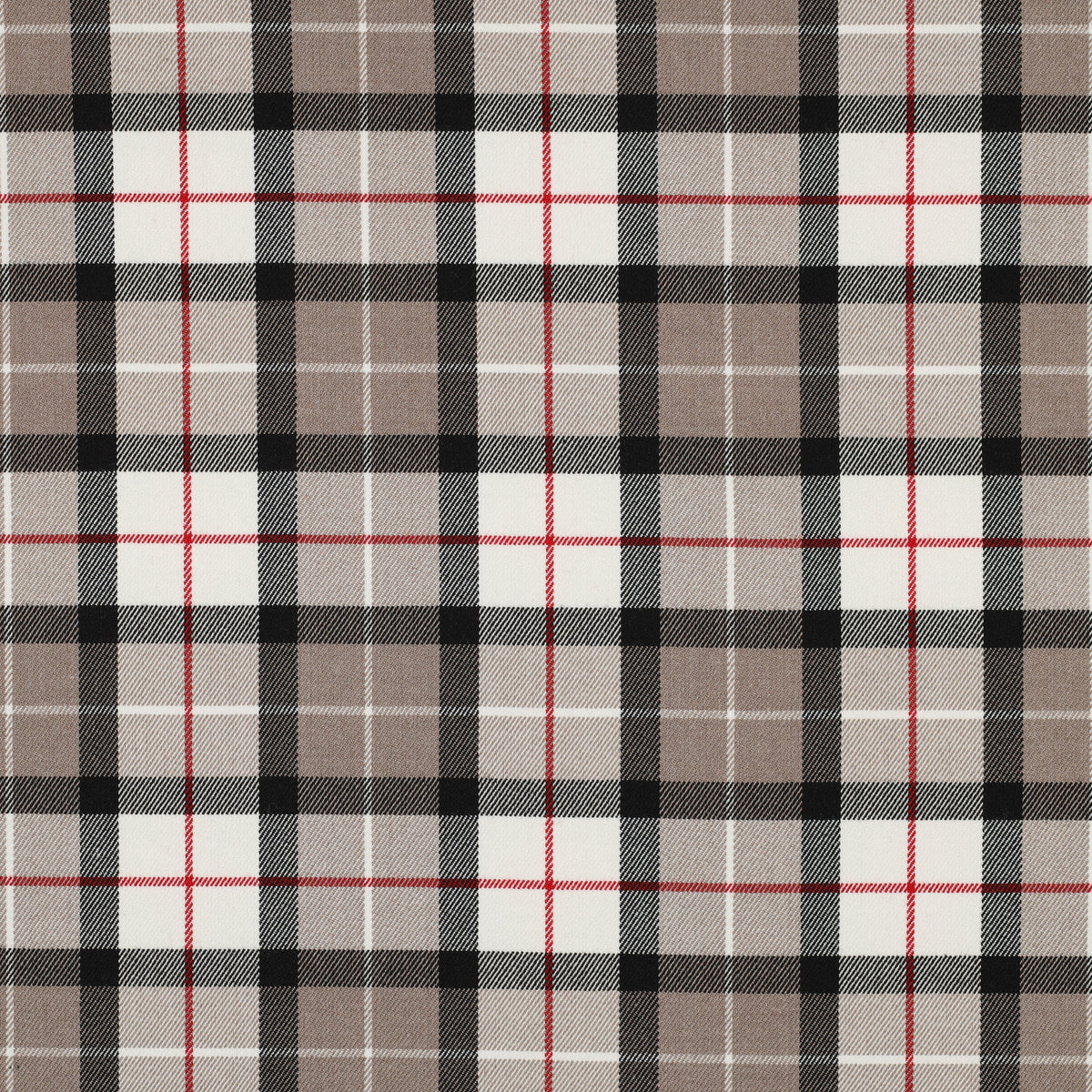 Tissu de costume à carreaux crème clair