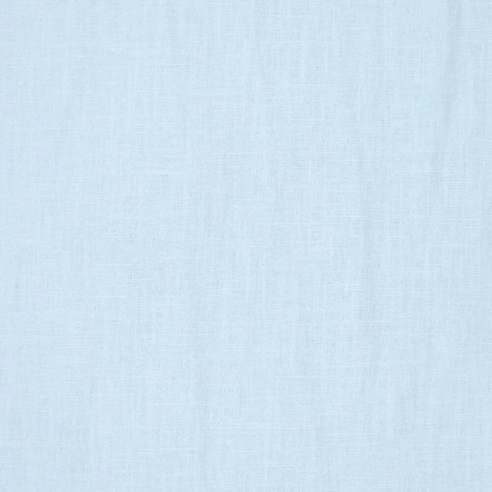 100% Mīkstināts lina audums-gaiši zils 165 g/m²
