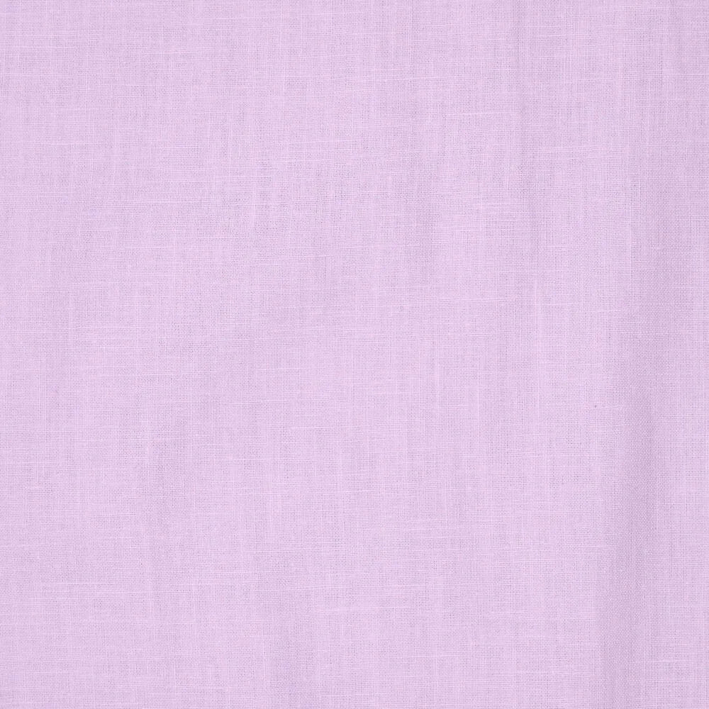 100% Softened linen fabric - lilac purple 165 g/m²
