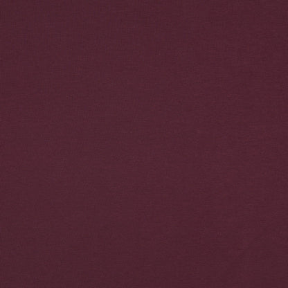 Baumwoll-Loopstrickstoff - Aubergine 235 g/m²