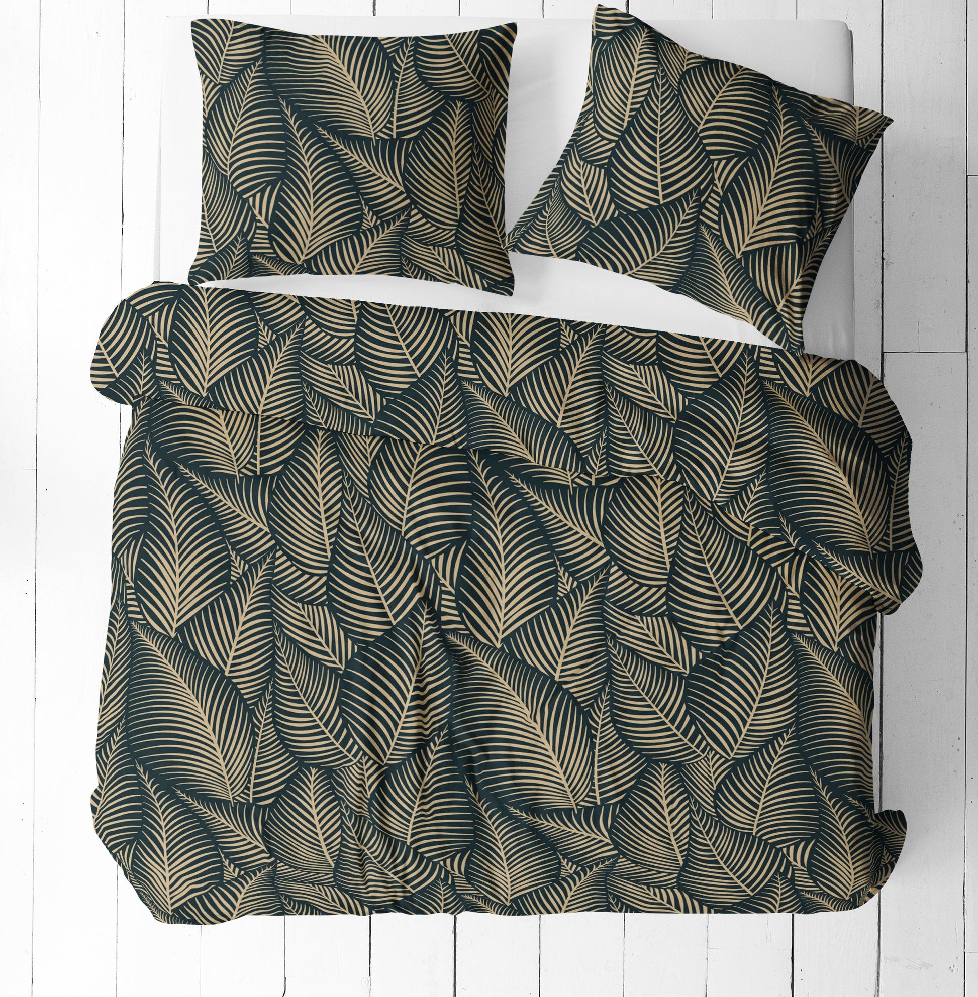 100 % tissu en coton - feuilles 125 g/m
