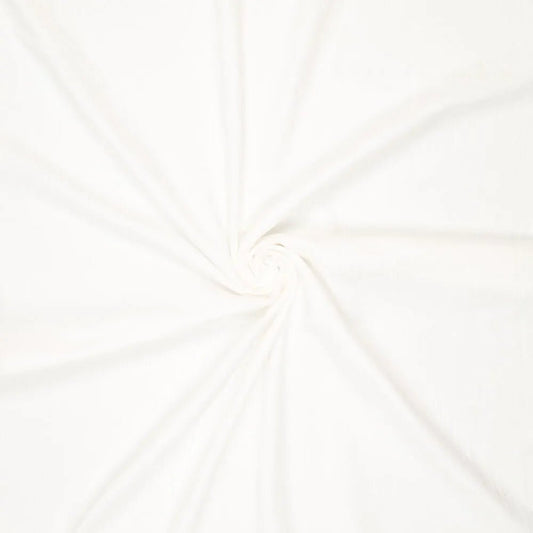 Image of 100% cotton fabric, washed | Washed - white 85 g/m² – available at Šarlotes audumi