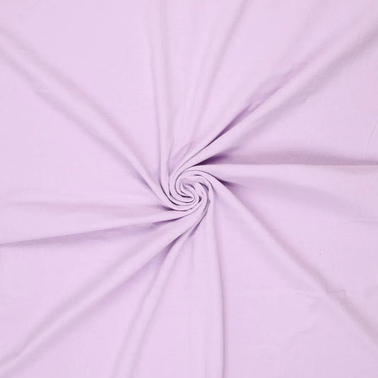 Image of 100% washed cotton fabric | Washed - lilac 85 g/m² – available at Šarlotes audumi
