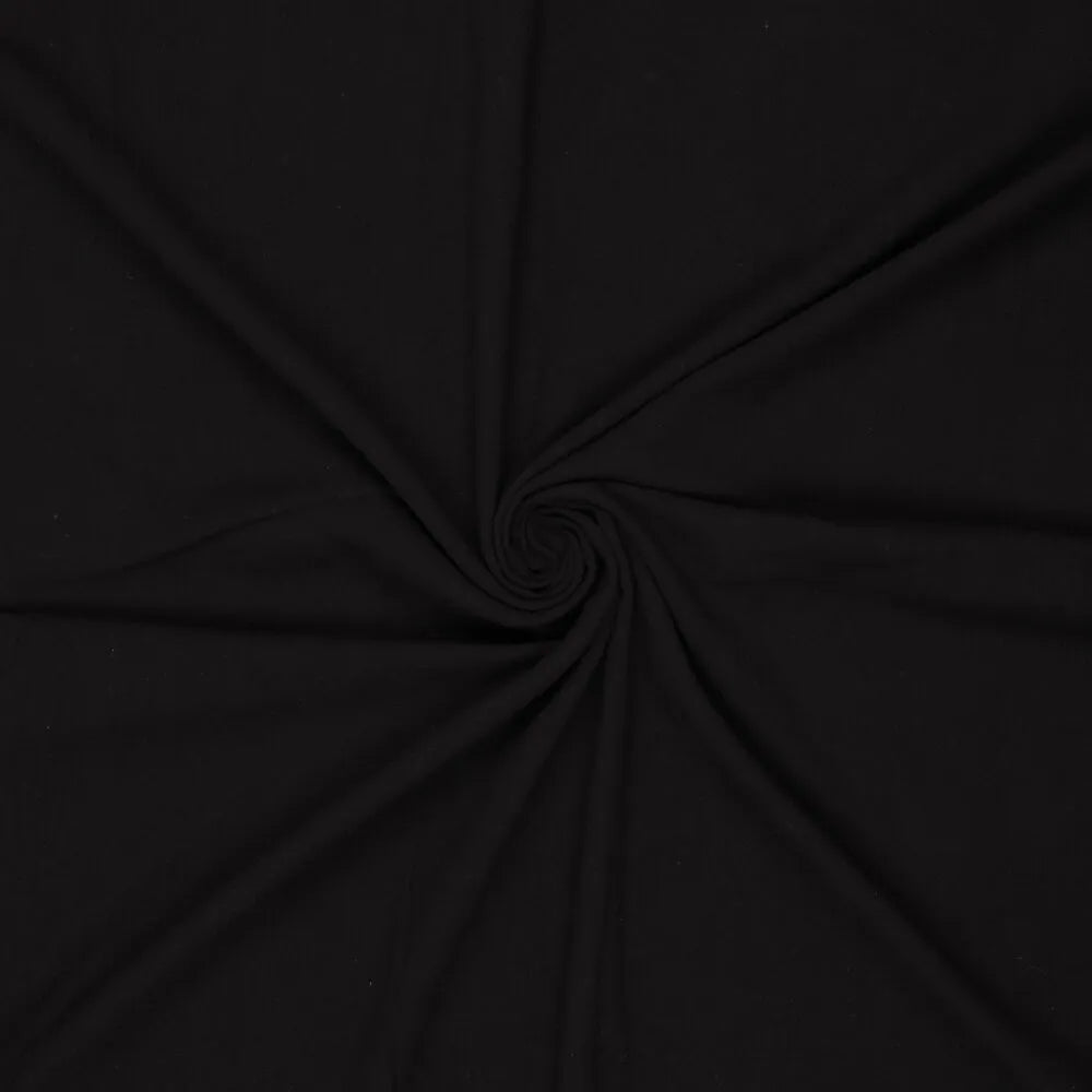 Image en tissu 100 % coton lavé | Washed - noir 85 g/m² – disponible chez Šarlotes audumi