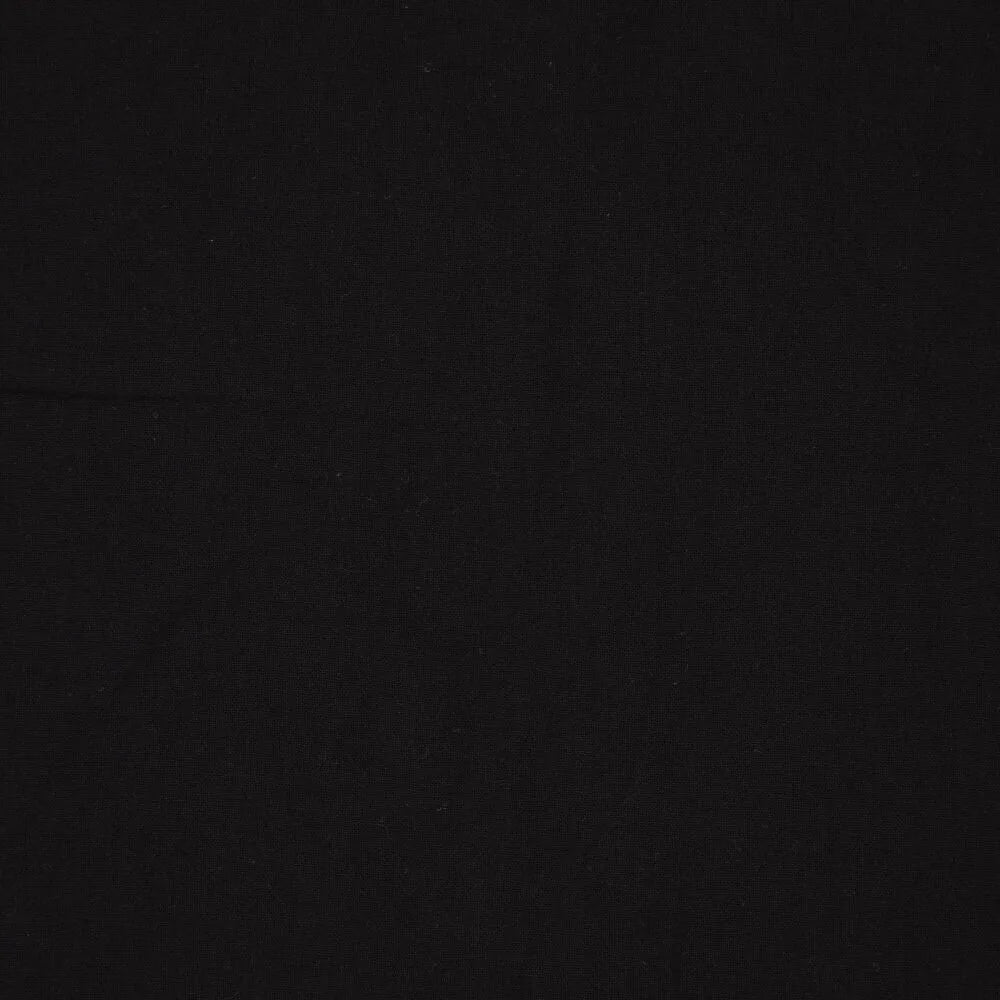 Image en tissu 100 % coton lavé| Washed - noir 85 g/m² – disponible chez Šarlotes audumi