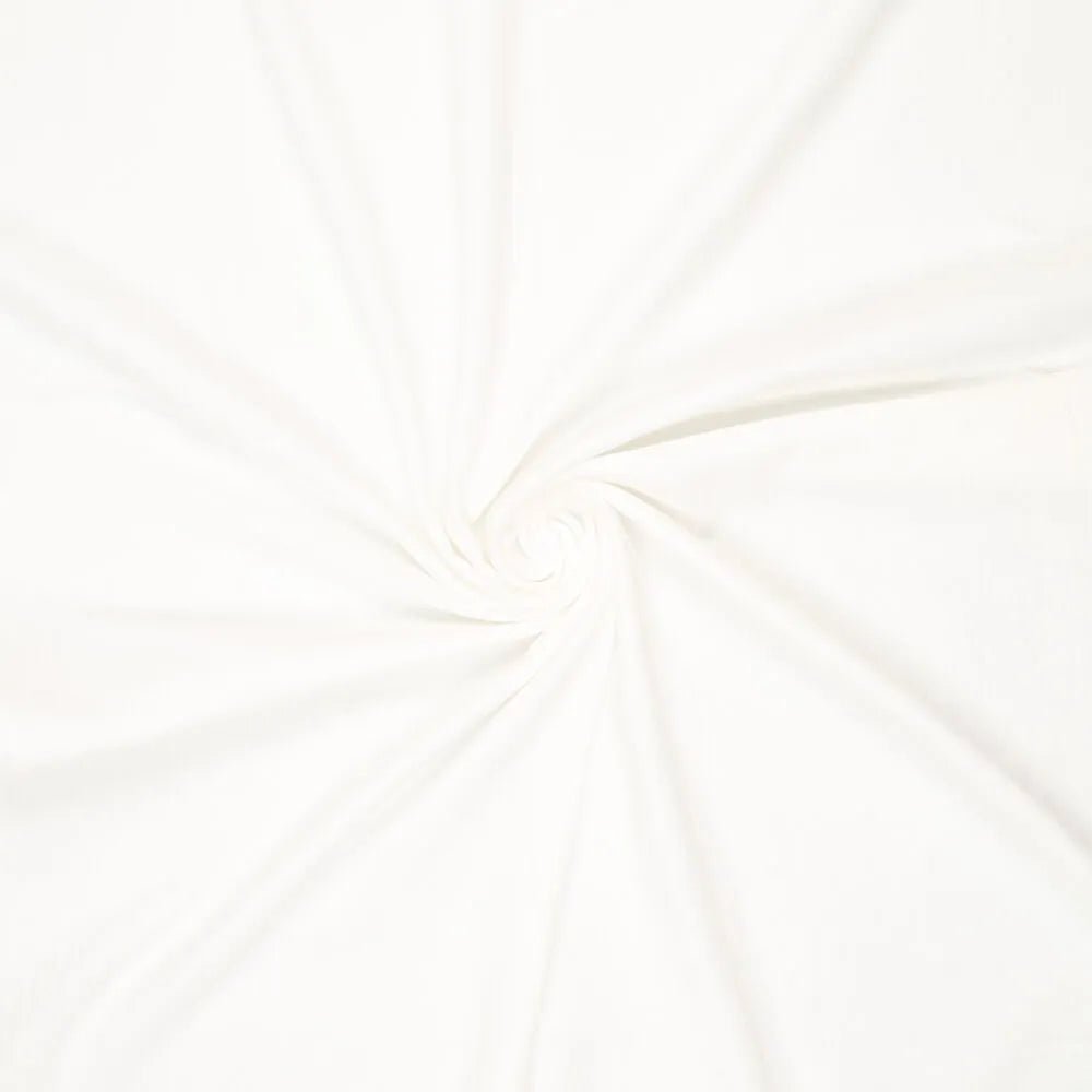 Image of 100% cotton fabric, washed | Washed - milky white 85 g/m² – available at Šarlotes audumi