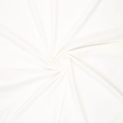 Image of 100% cotton fabric, washed | Washed - milky white 85 g/m² – available at Šarlotes audumi