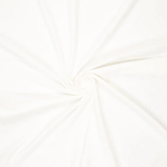 Image of 100% cotton fabric, washed | Washed - milky white 85 g/m² – available at Šarlotes audumi