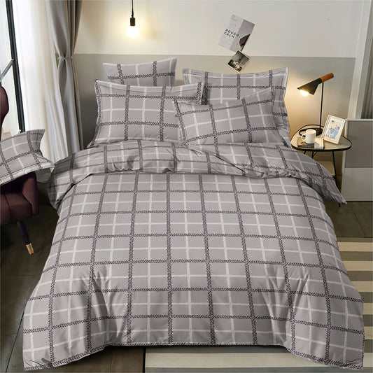 Image avec tissu 100 % coton - carreaux modernes 220 cm 146 g/m² – disponible chez Šarlotes audumi