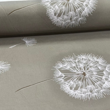 Attēls ar 100% Kokvilnas audums - pieneņu pūkas 220cm 146 g/m² – pieejams Šarlotes audumi