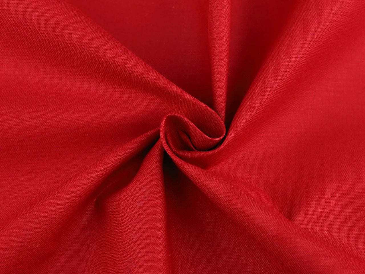 100% Cotton Fabric - Red 125 g/m²