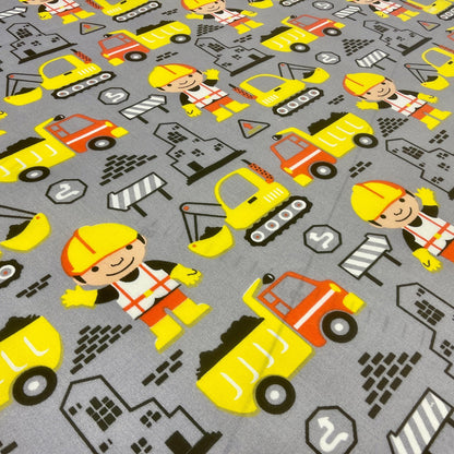 alt
100% Cotton fabric - tractors and construction worker 125 g/m²