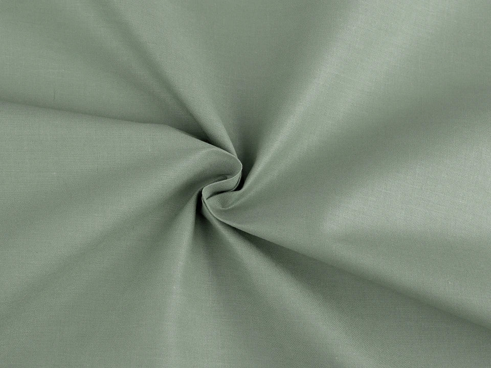 100% Cotton fabric - dark mint 125 g/m²