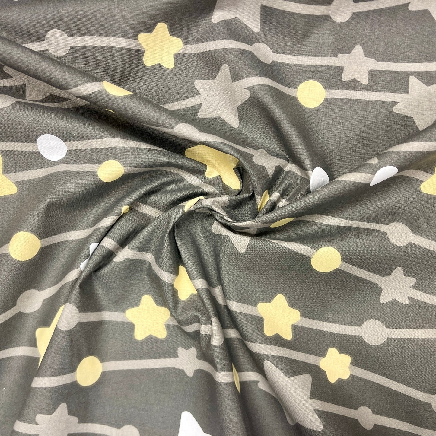 100 % coton - étoiles 220 cm 125 g/m²