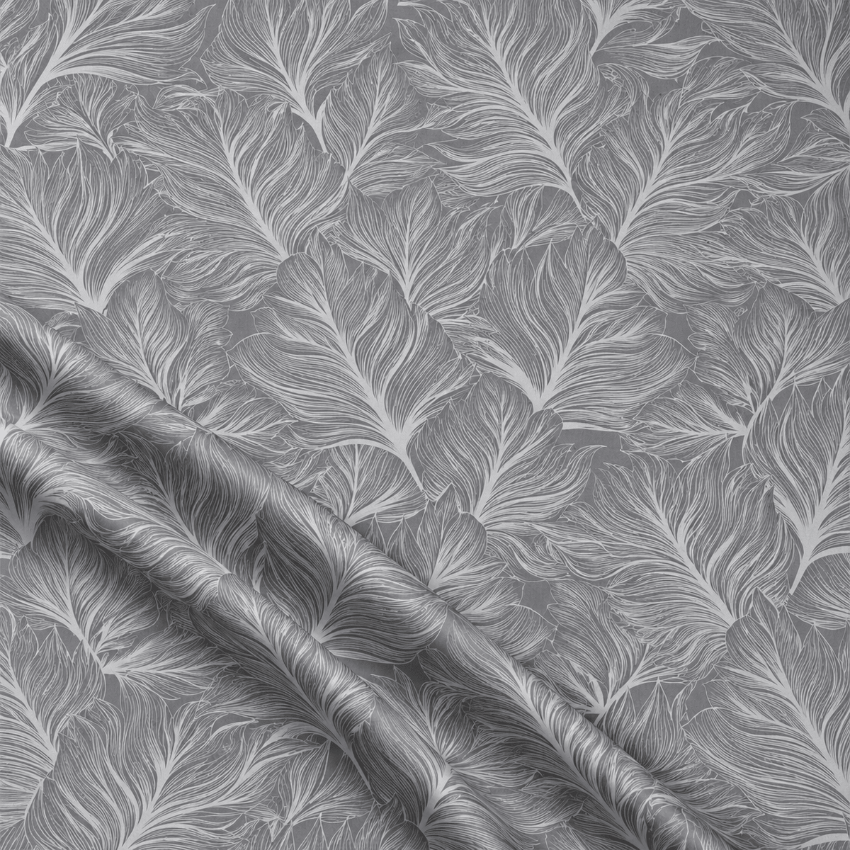 Image de satin de coton 100 %, motif duvet, 220 cm – disponible en ligne chez Šarlotes audumi