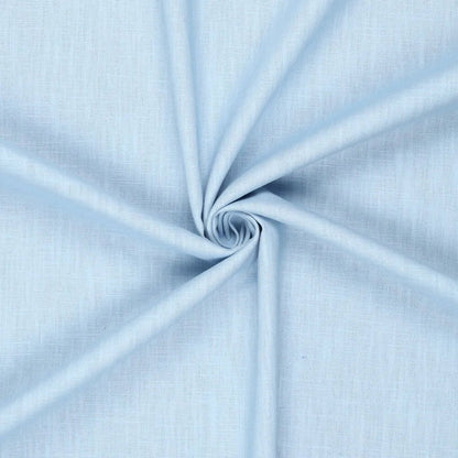 100% Lina audums–gaiši zils| 230 g/m² | Enzyme washed
